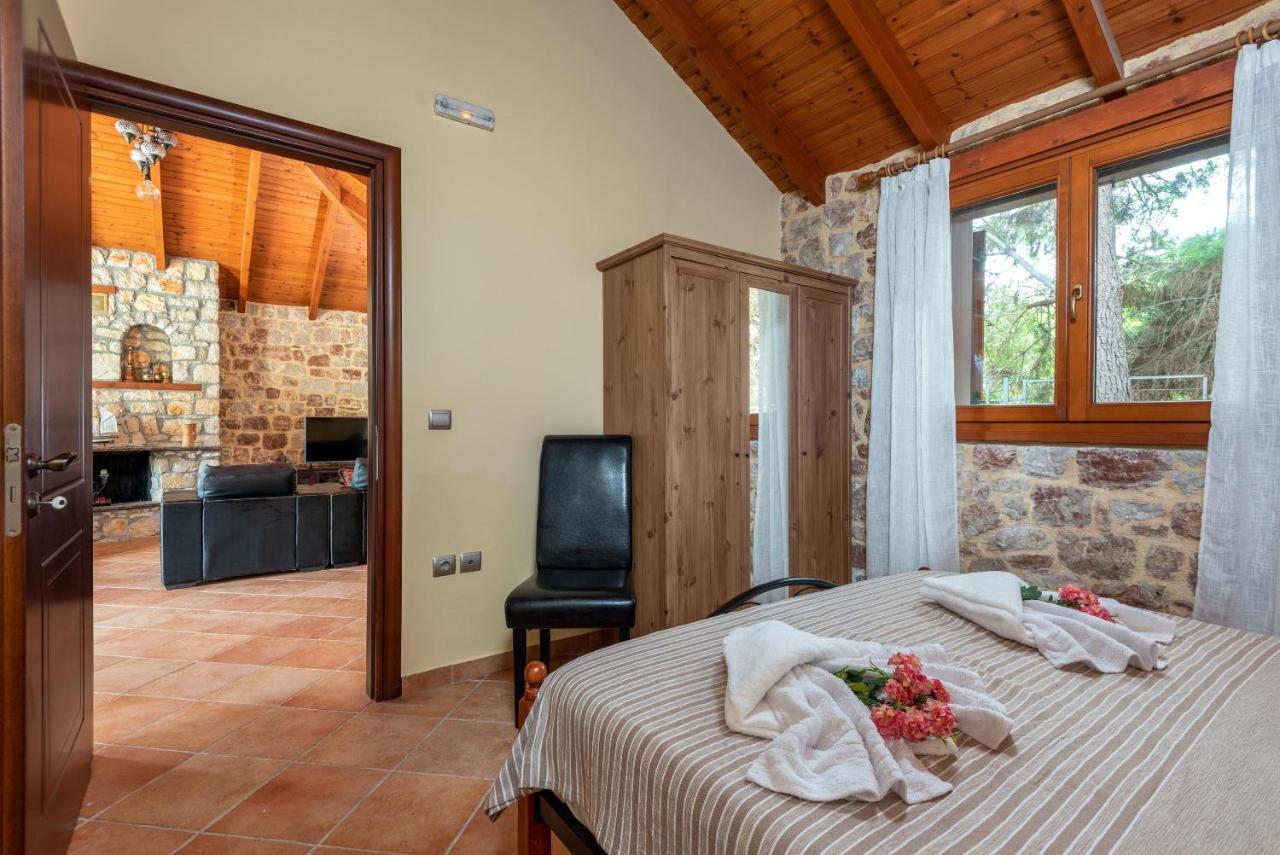 Filerolia Stone House Villa Pastida Exterior photo